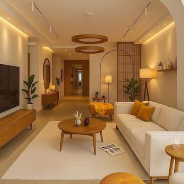 Modern interior design project